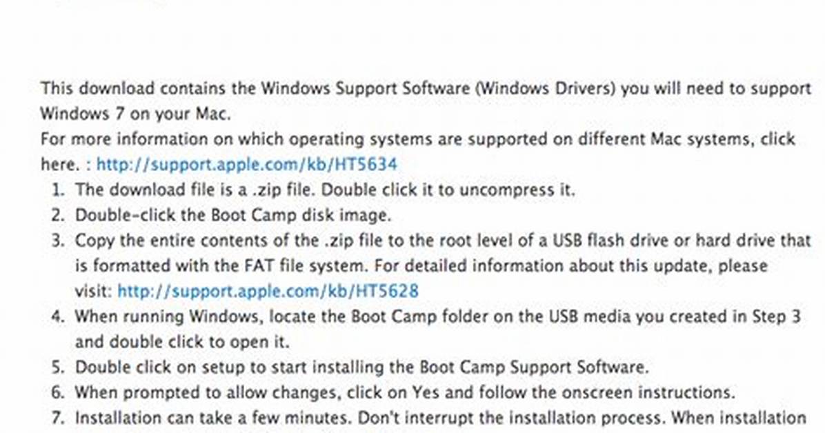 Does Boot Camp Support Windows 7?