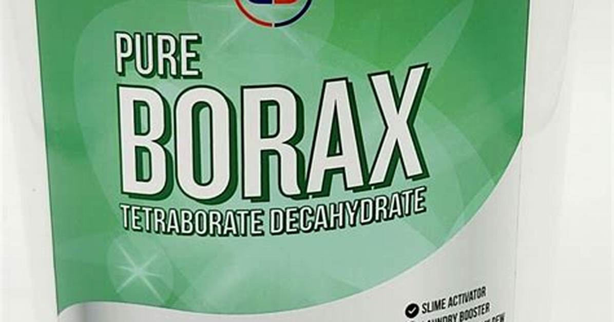 Does Borax Work Outside