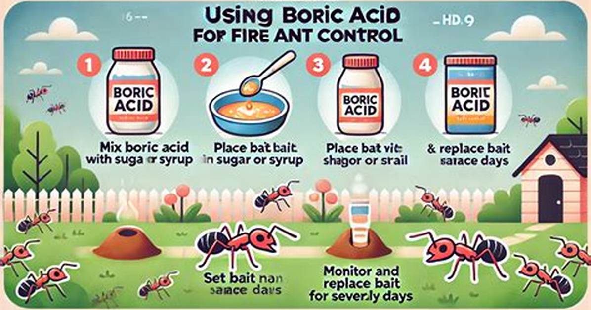 Does Boric Acid Kill Ants