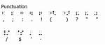 Does Braille Have Punctuation?