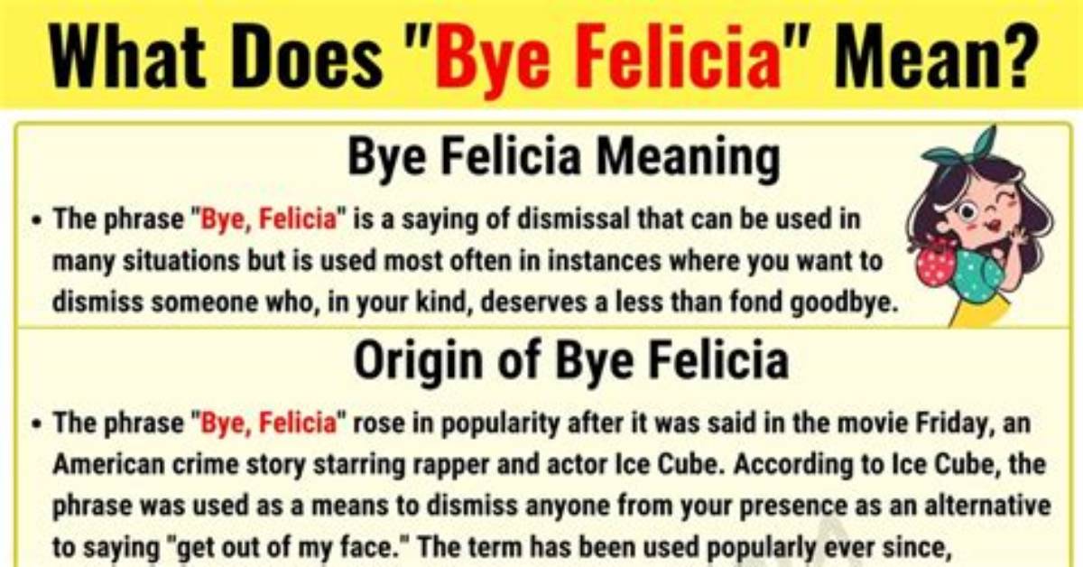 Does Bye Mean Forever?