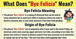 Does Bye Mean Forever?