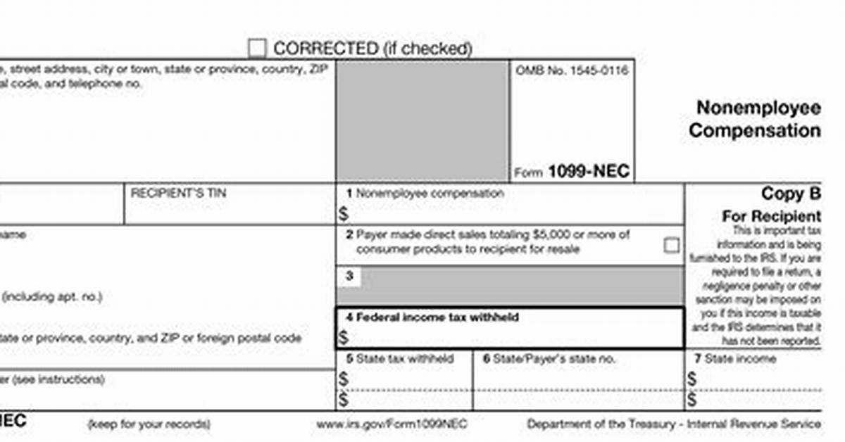 Does C Corp Get 1099?