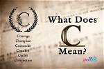Does C Mean with?