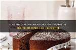 Does Cake Contain Alcohol?