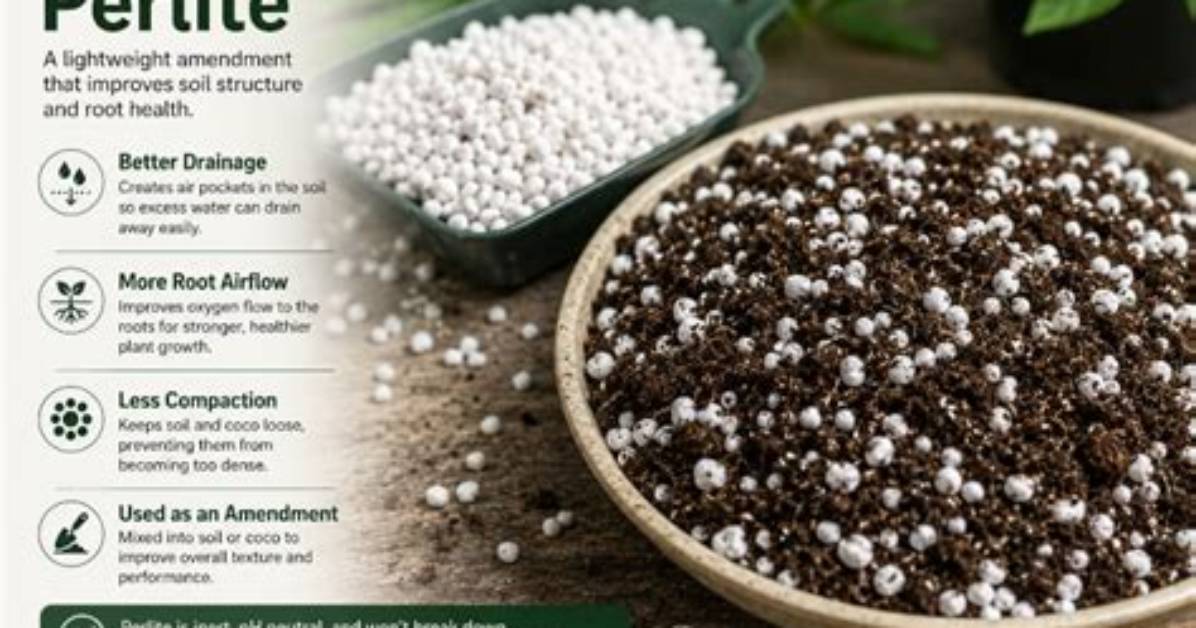 Does Canna Coco Need Perlite?