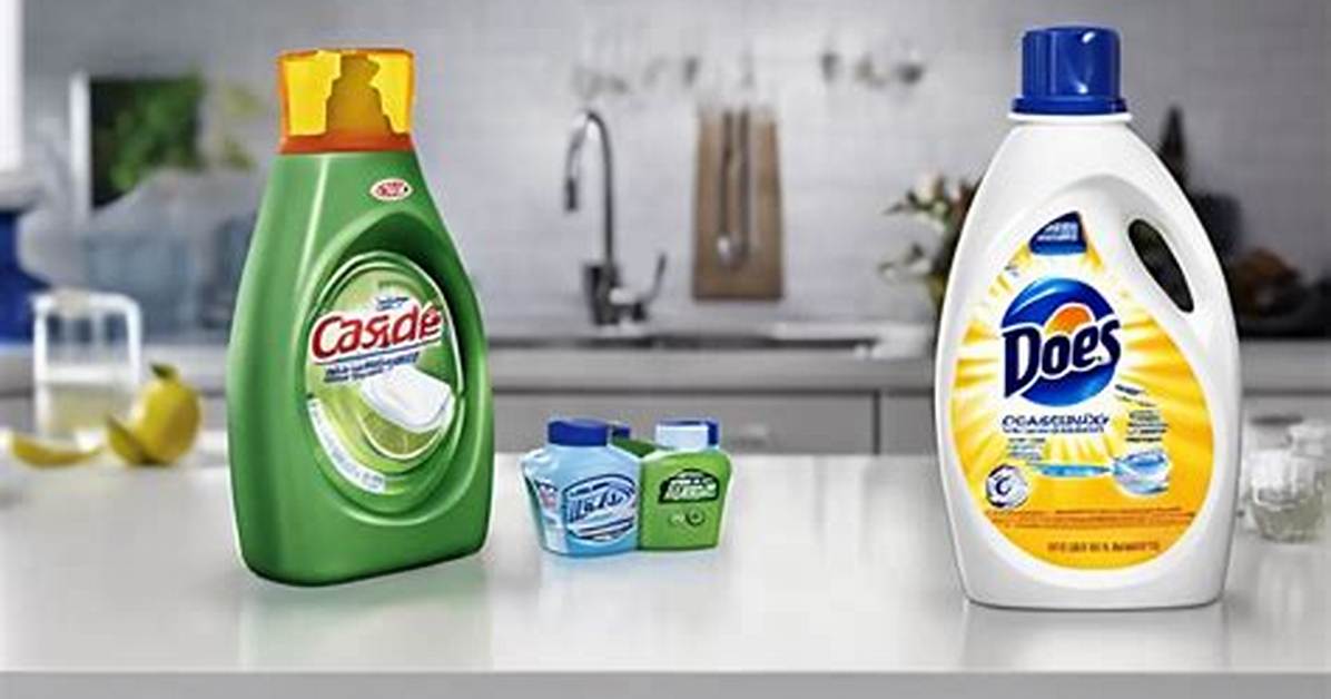 Does Cascade Have Bleach?