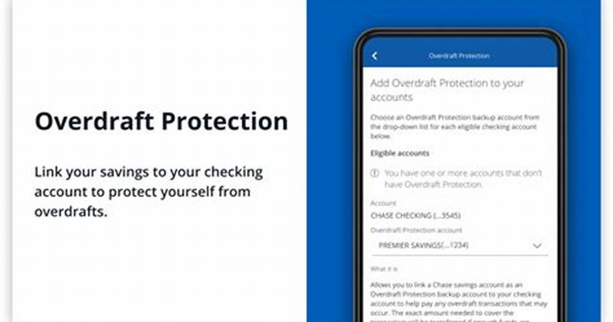 Does Chase Have Overdraft Protection?