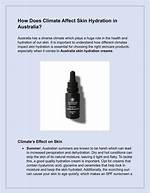 Does Climate Affect Skin?
