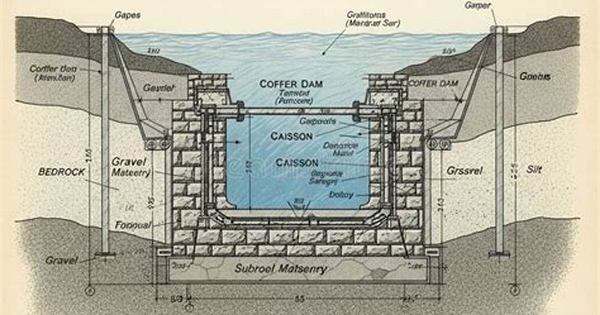 Does Coffer Mean Caisson?