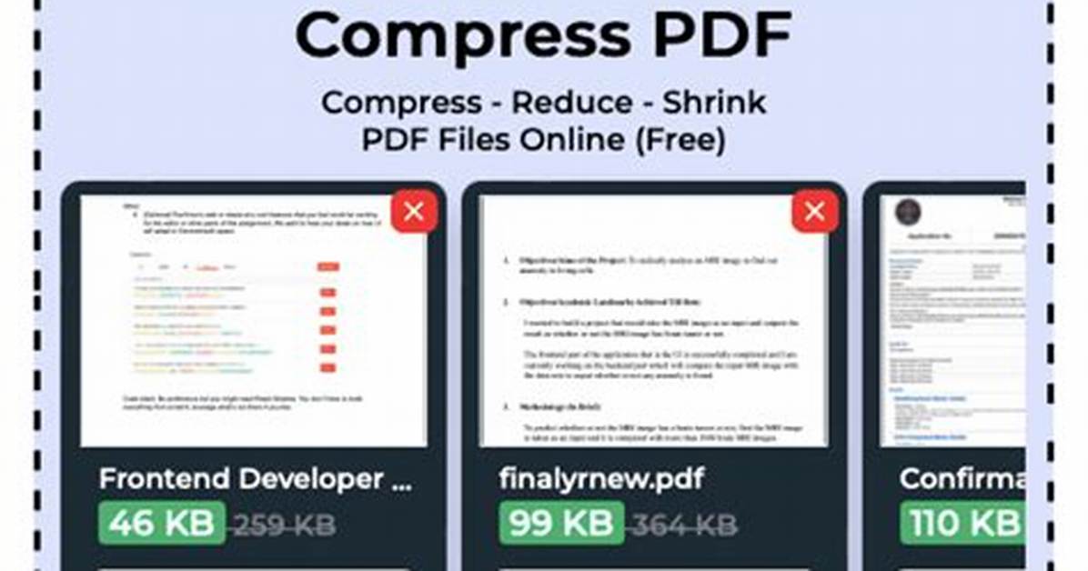 Does Compressing Pdf Reduce Quality?