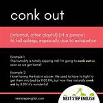 Does Conked out Mean?