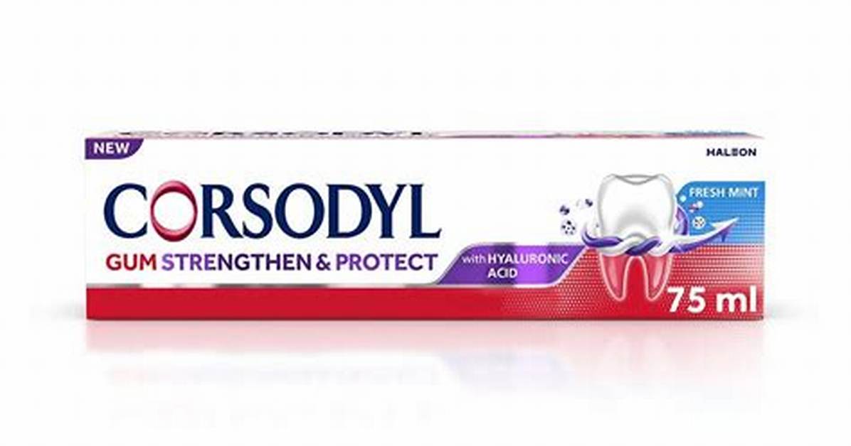 Does Corsodyl Toothpaste Work?