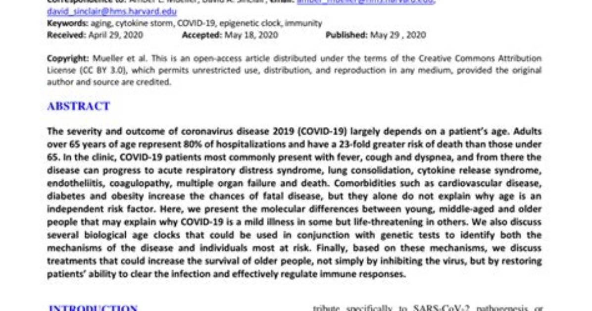 Does Covid Disproportionately Affect?