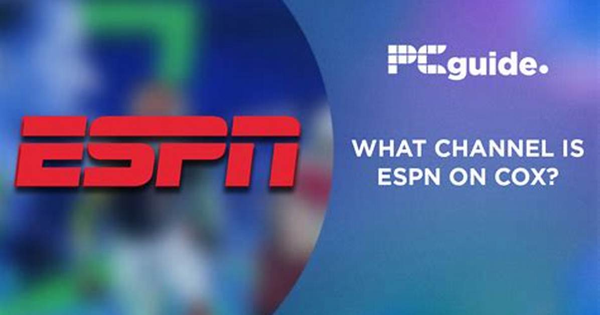 Does Cox Cable Have Espn+?