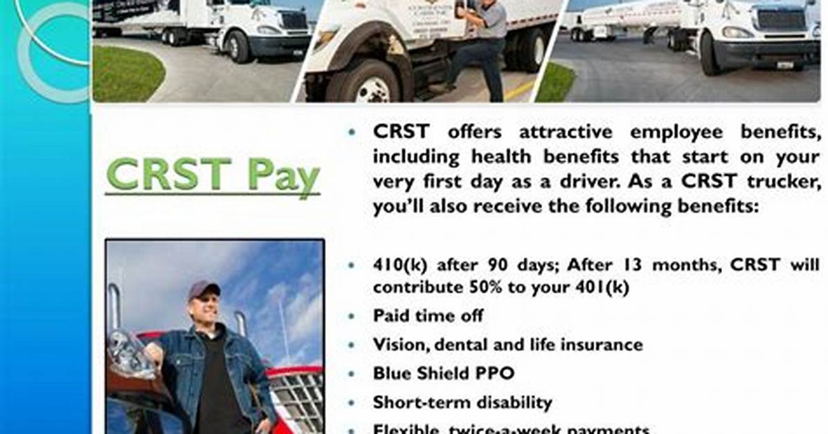 Does Crst Pay Well