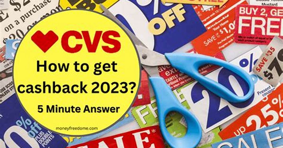 Does Cvs Do Cash Back?