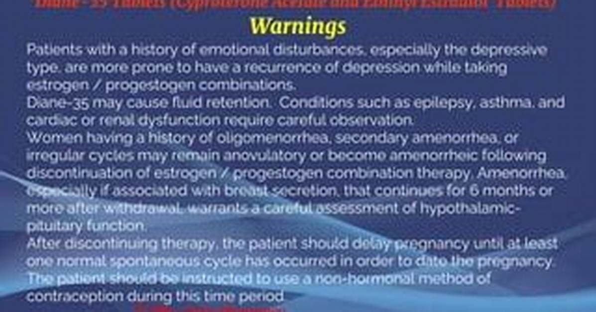 Does Cyproterone Cause Depression?