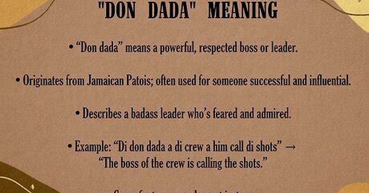Does Dada Mean Dad?