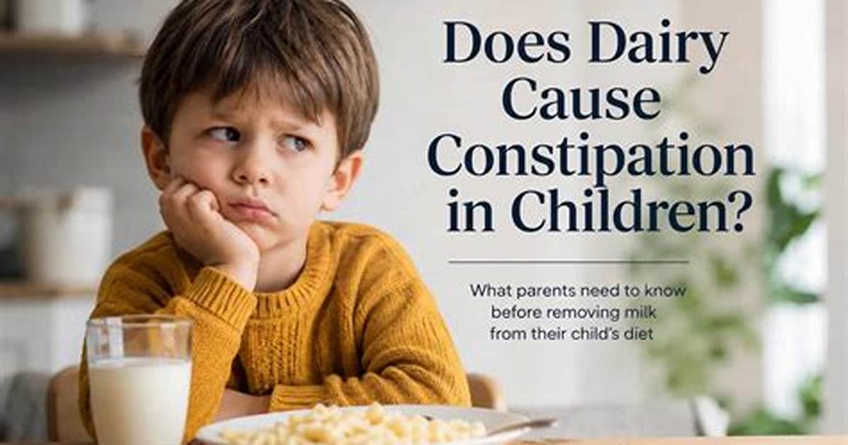 Does Dairy Cause Constipation