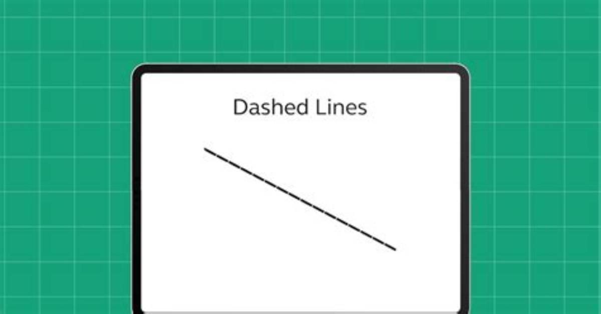 Does Dashed Line Indicate?