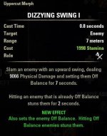 Does Deadly Strike Buff Dizzying Swing?