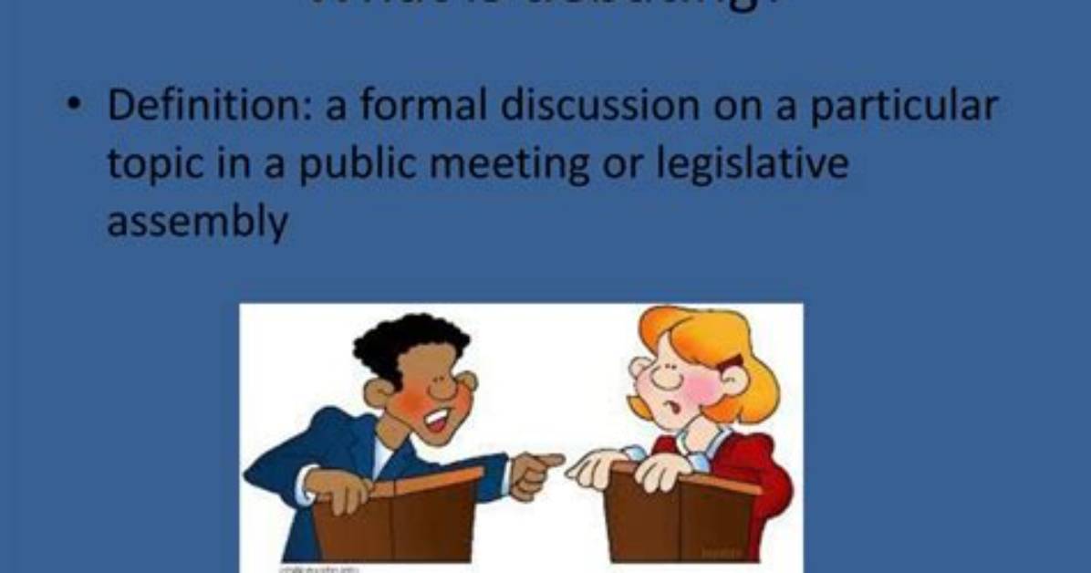 Does Debating Mean Empowerment?