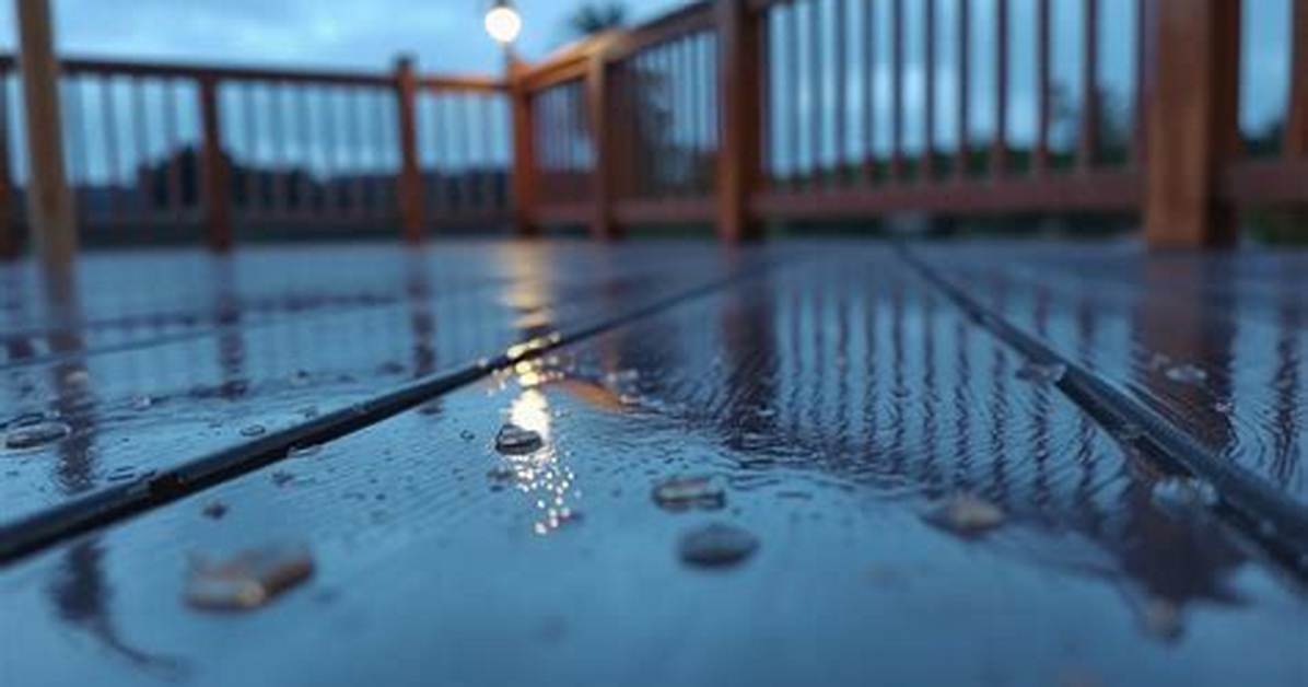Does Decking Get Slippery?
