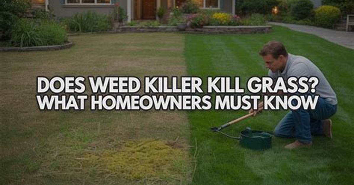 Does Degreaser Kill Grass?
