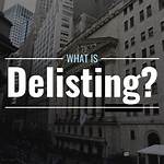 Does Delisted Mean Sold?