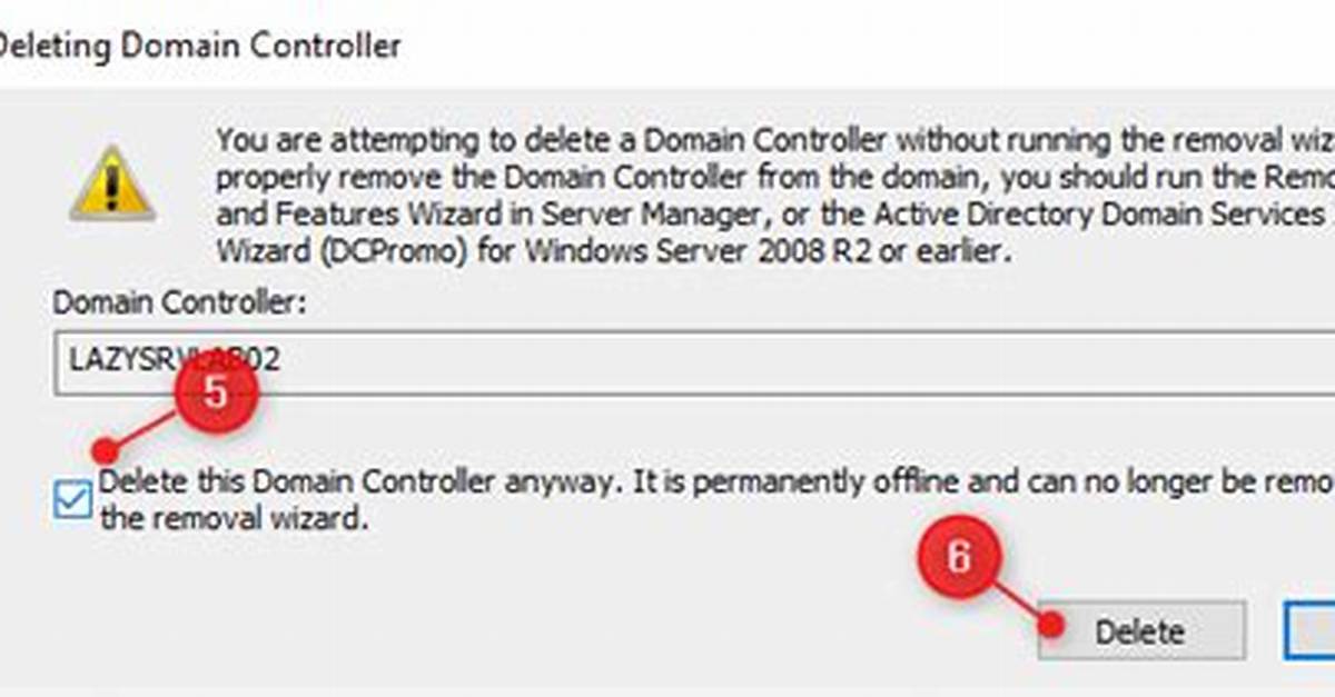 Does Demoting a Domain Controller Remove It from the Domain?
