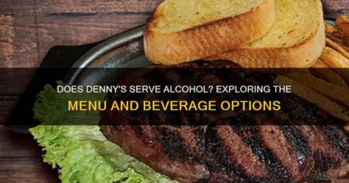 Does Diners Serve Alcohol?