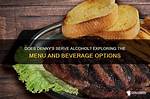 Does Diners Serve Alcohol?