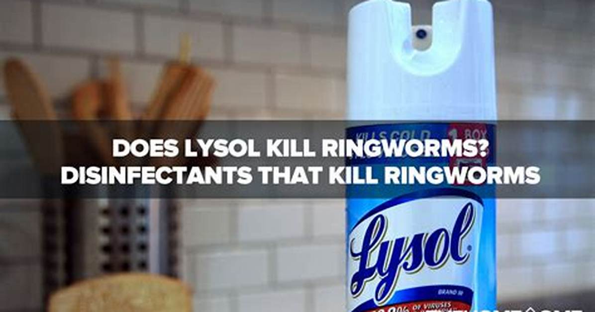 Does Disinfectant Kill Ringworm