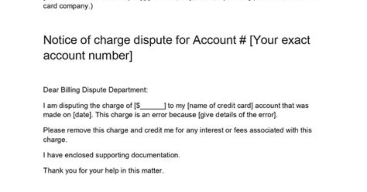 Does Disputing a Charge Work?