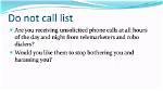 Does Do Not Call List Expire