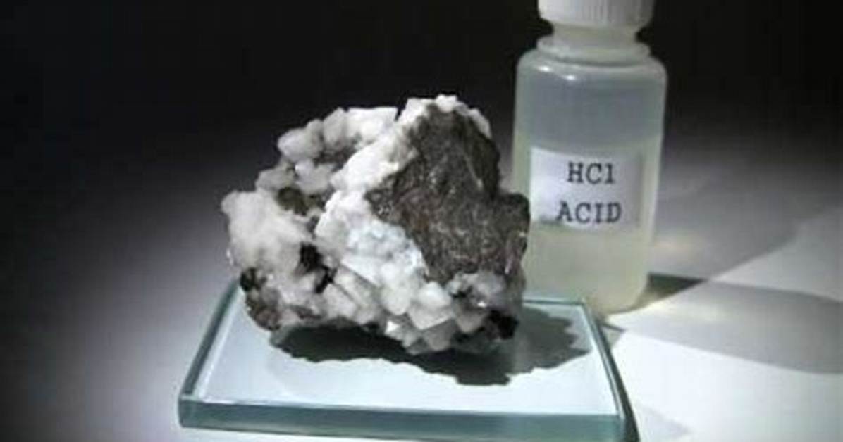 Does Dolostone React with Hcl?