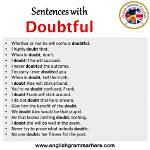 Does Doubtful Mean Unlikely?