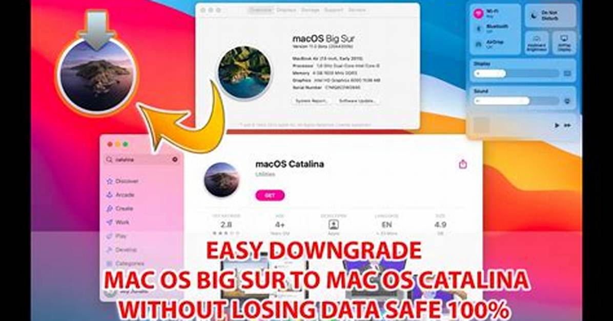 Does Downgrading macOS Delete Everything?