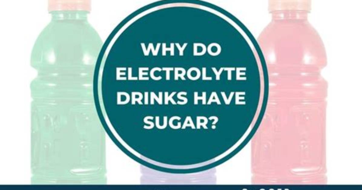 Does Electrolyte Have Sugar?