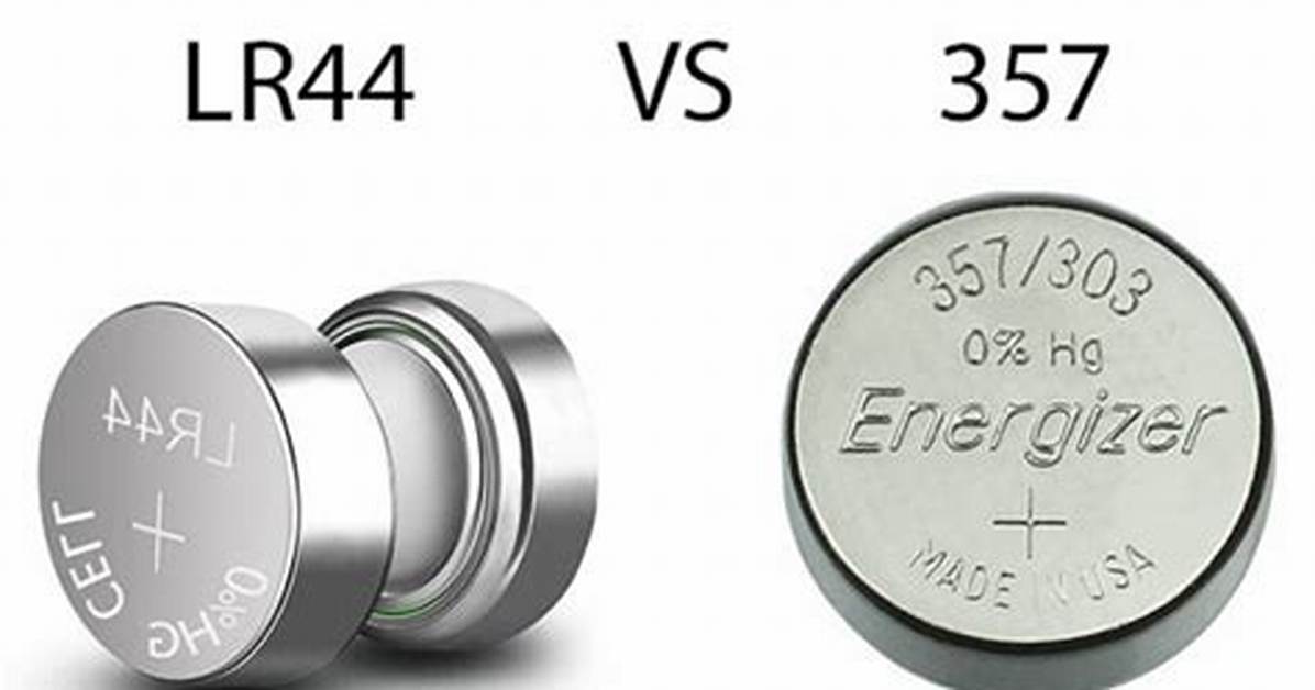Does Energizer 357 Replace Lr44?