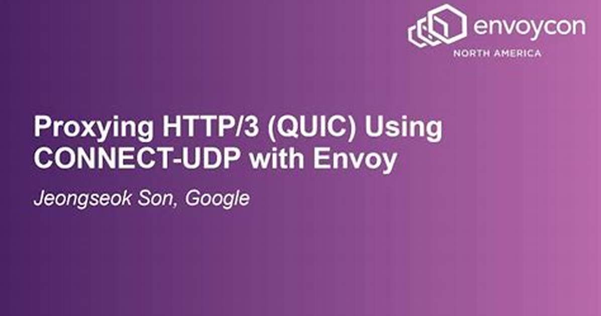 Does Envoy Support Udp?