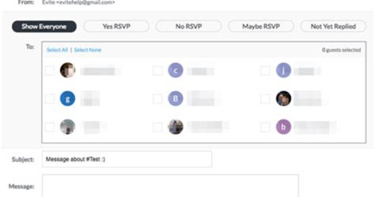 Does Evite Send Text Messages?