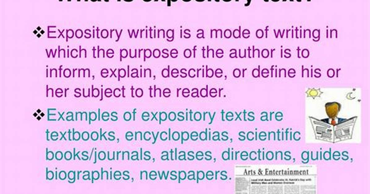 Does Expository Text Uses Technical Language?