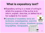 Does Expository Text Uses Technical Language?