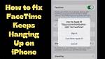 Does Facetime Hang up?