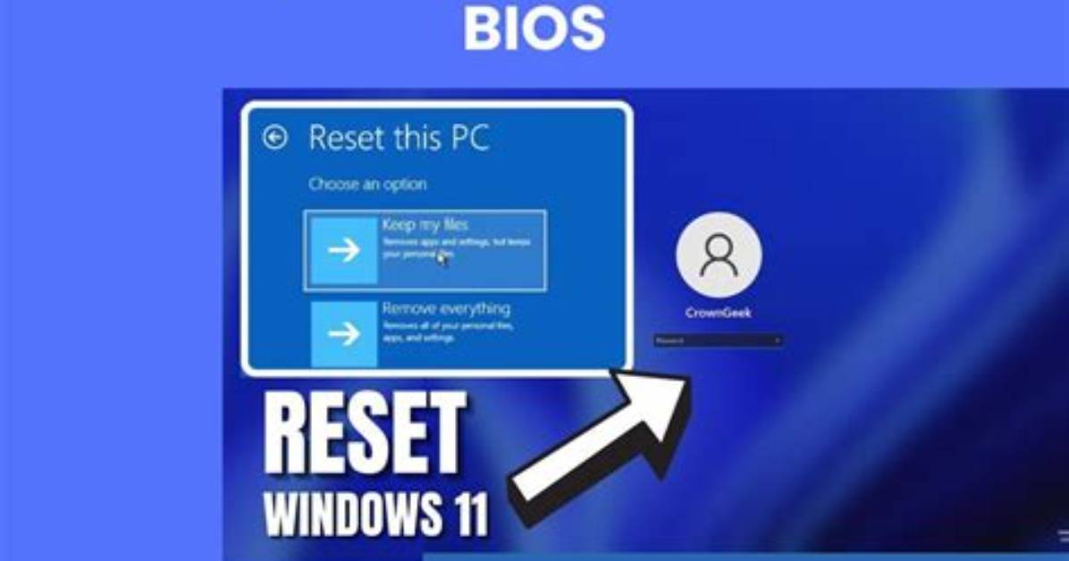 Does Factory Reset Affect Bios?