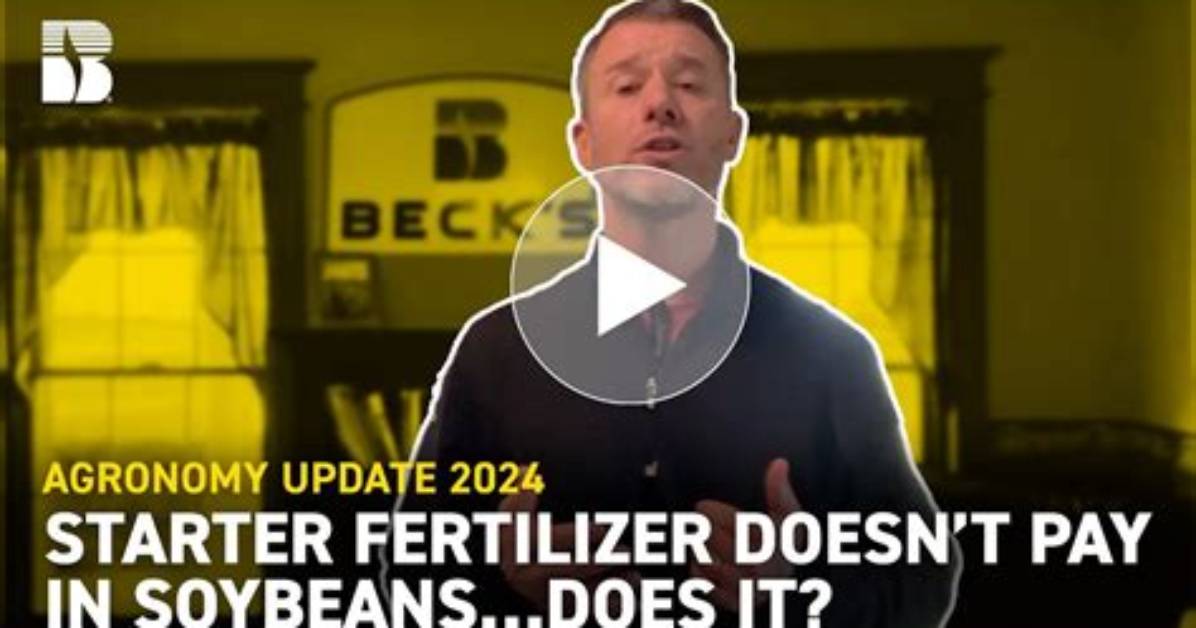 Does Fertilizing Soybeans Pay?