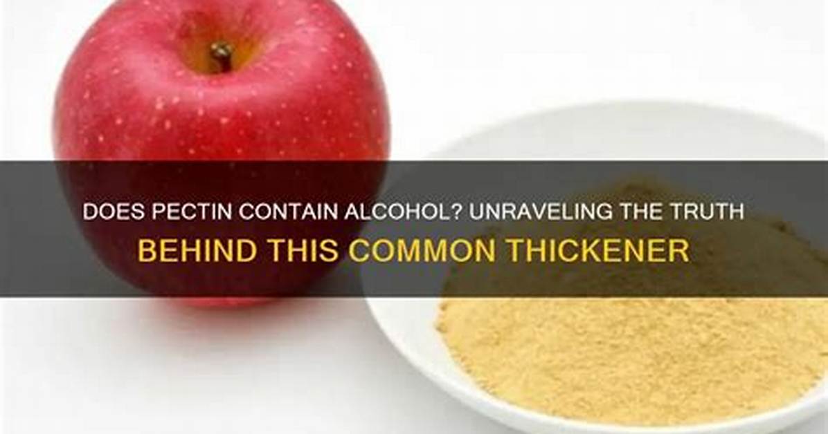 Does Fig Contain Pectin