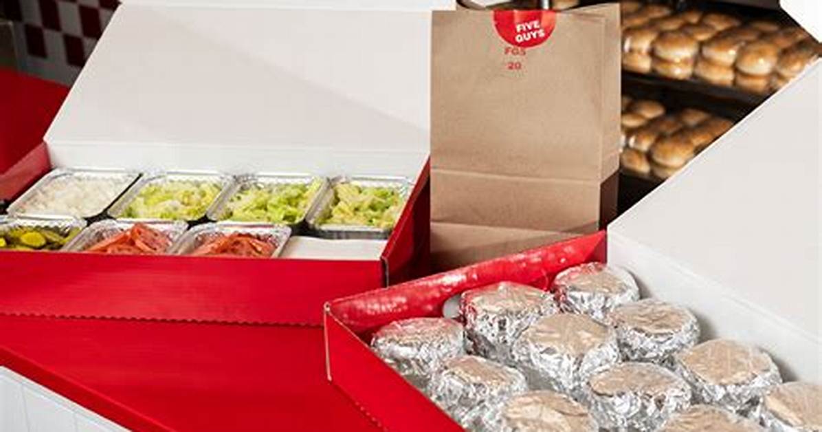 Does Five Guys Do Catering